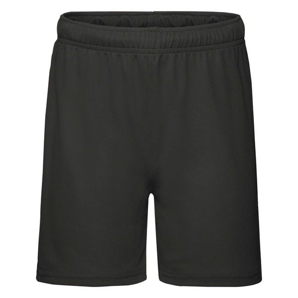 Fruit of the Loom Fruit of the Loom Performance Black Shorts