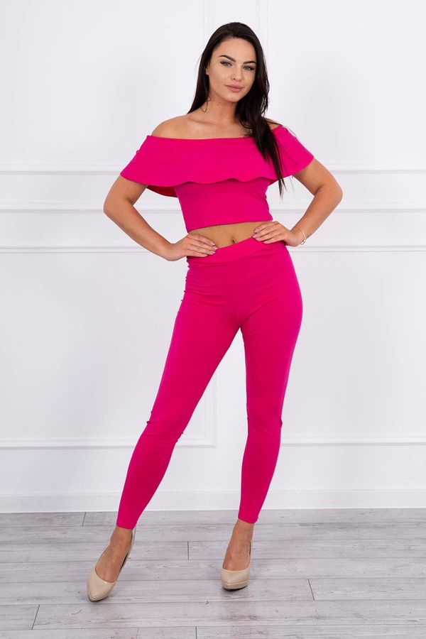 Kesi Fuchsia frill set