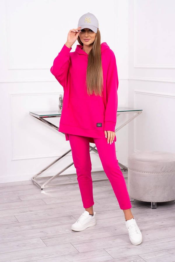 Kesi Fuchsia Sweatshirt Set