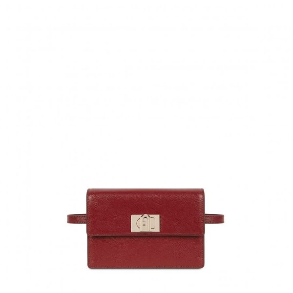 Furla Furla Handbag - 1927 Mini Crossbody + Belt Bag Red