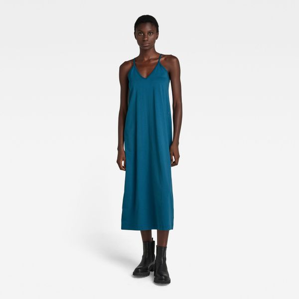 G Star G-STAR Dress - Slip dress loose blue