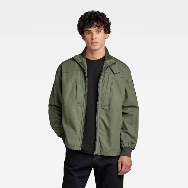 G Star G-STAR Jacket - Combat tape overshirt green