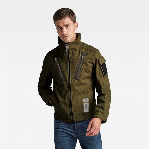 G Star G-STAR Jacket - Famous brushed hb r o green