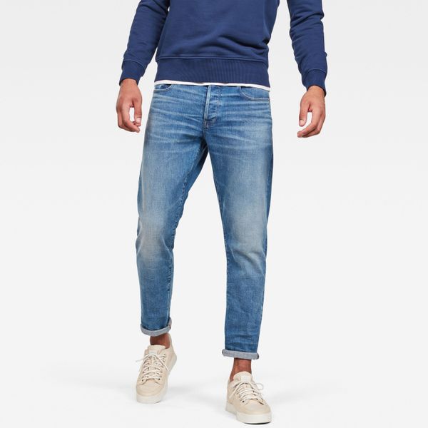 G Star G-STAR Jeans - 3301 Straight Tapered Blue-Grey