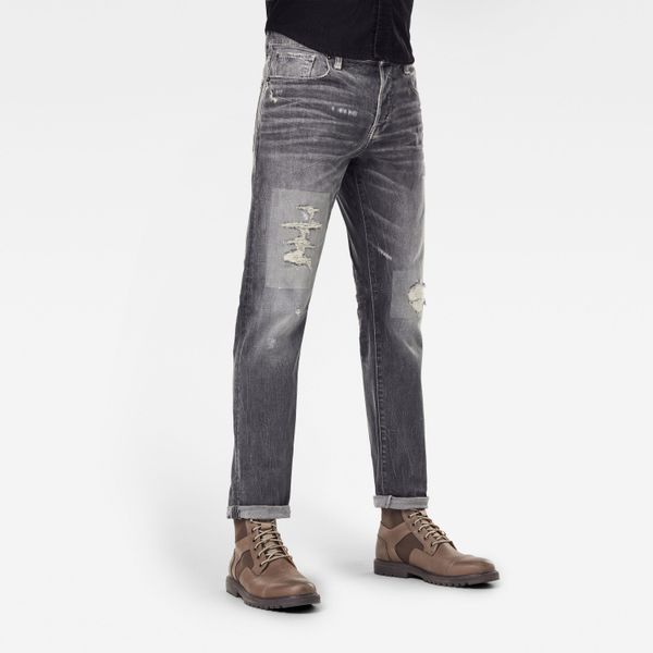 G Star G-STAR Jeans - 3301 Straight Tapered Grey