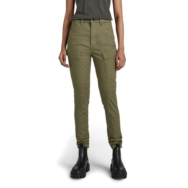 G Star G-STAR Pants - Kafey Cargo Ultra High Skinny wmn green