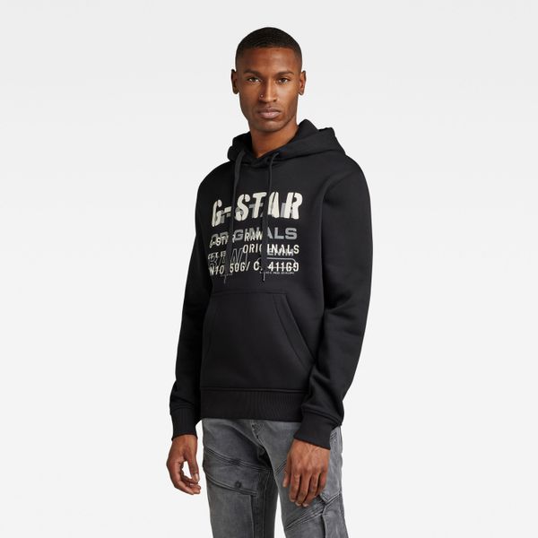 G Star G-STAR Sweatshirt - Multi layer originals hdd sw black