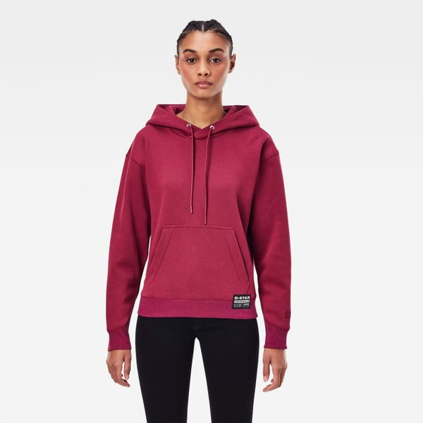 G Star G-STAR Sweatshirt - Premium core hooded sw wmn l\s burgundy