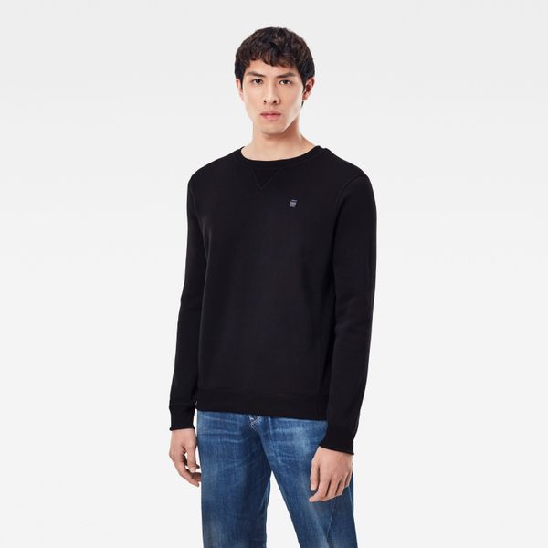 G Star G-STAR Sweatshirt - Premium core r sw l\s black