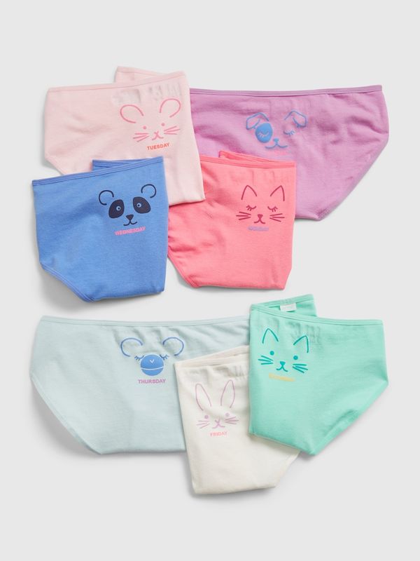 GAP GAP 7-pack Kids' organic underpants - Girls