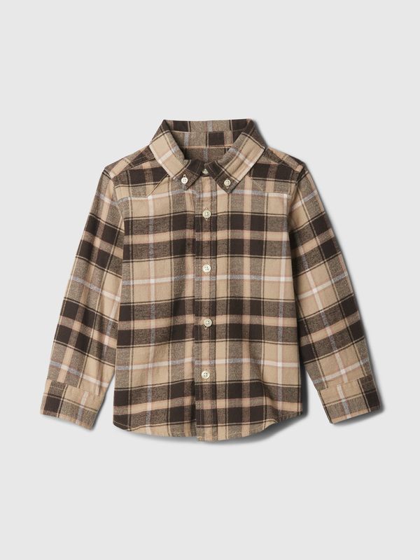 GAP GAP Baby checkered flannel shirt - Boys