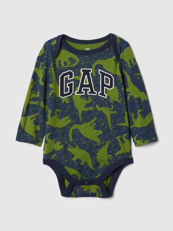 GAP GAP Baby cotton bodysuit with logo - Boys