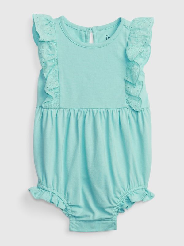 GAP GAP Baby cotton bodysuit with ruffles - Girls