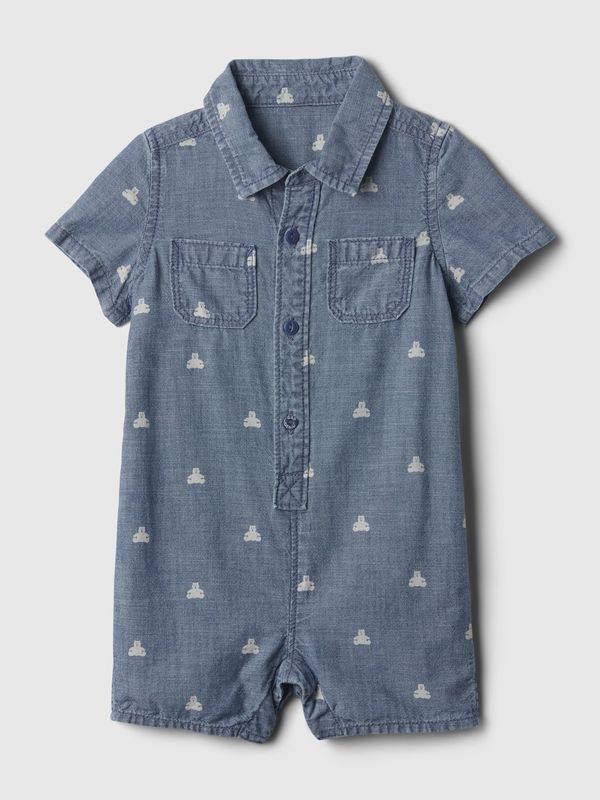 GAP GAP Baby Denim Jumpsuit - Boys