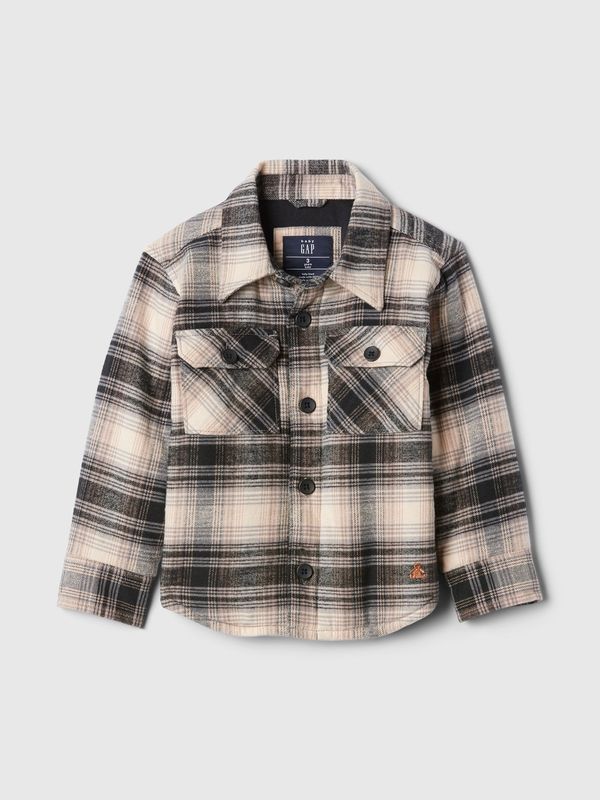 GAP GAP Baby flannel shirt jacket - Boys