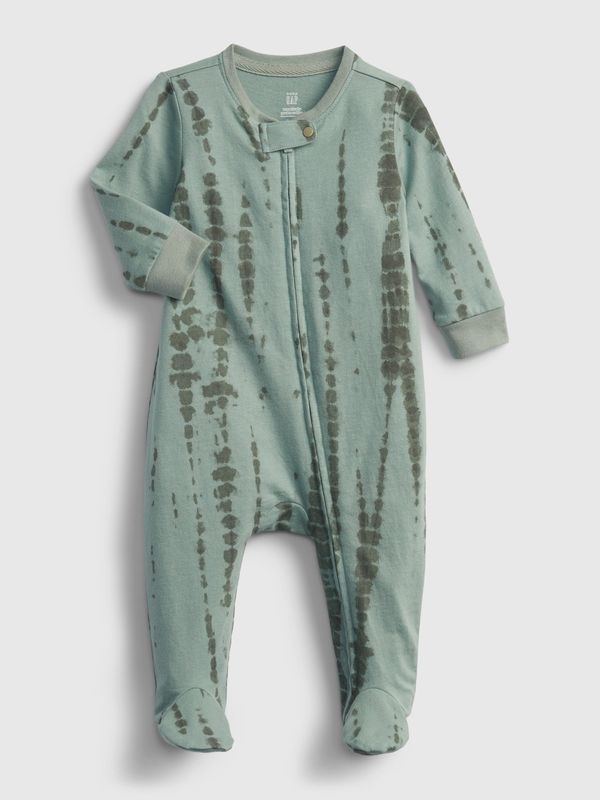 GAP GAP Baby overall 100% organic cotton tie-dye one-piece - Kids