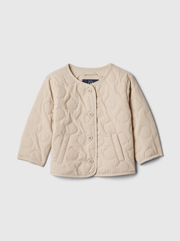 GAP GAP Baby quilted jacket - Girls