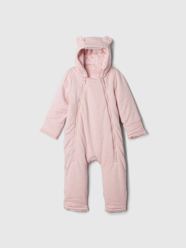 GAP GAP Baby sherpa jumpsuit - Girls