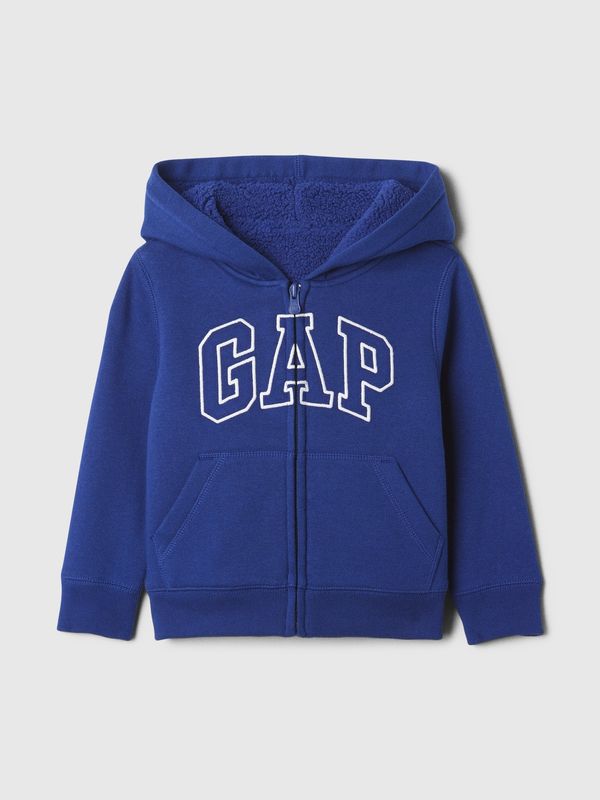 GAP GAP Baby sherpa sweatshirt with logo - Boys