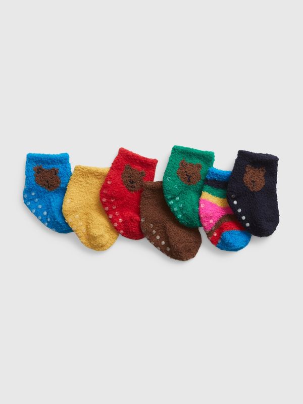 GAP GAP Baby Soft socks Brannan bear, 7 pairs - Boys