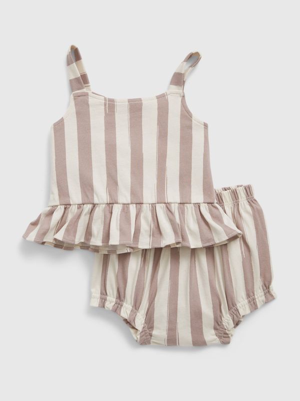 GAP GAP Baby striped set peplum - Girls