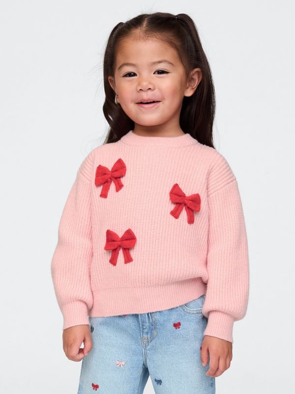 GAP GAP Baby sweater with bows CashSoft - Girls