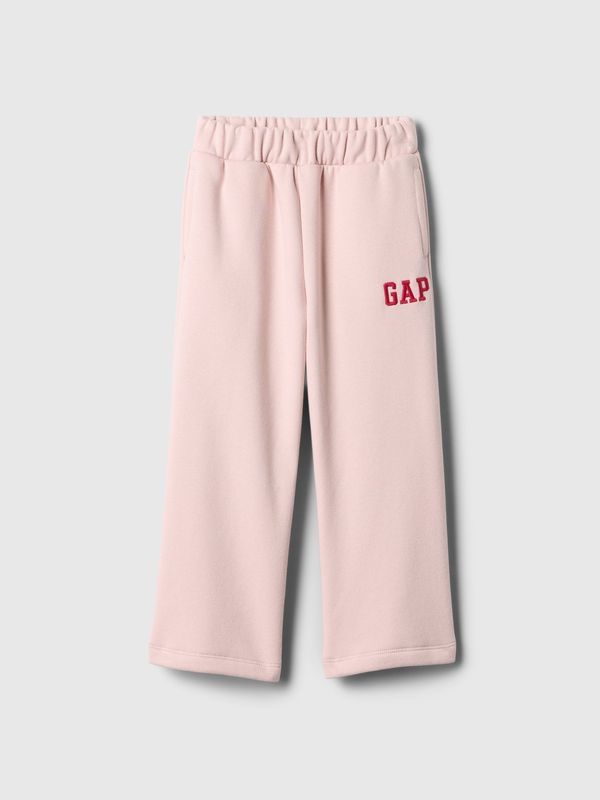 GAP GAP Baby wide sweatpants with logo - Girls