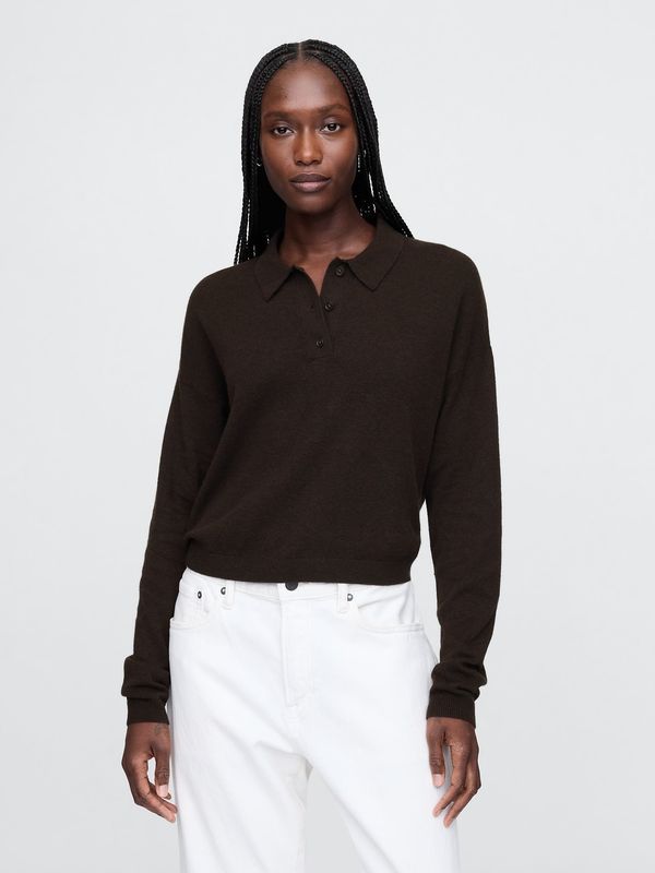 GAP GAP CashSoft Polo Sweater - Women's