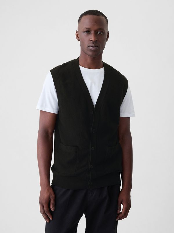 GAP GAP CashSoft Sweater Vest - Men's