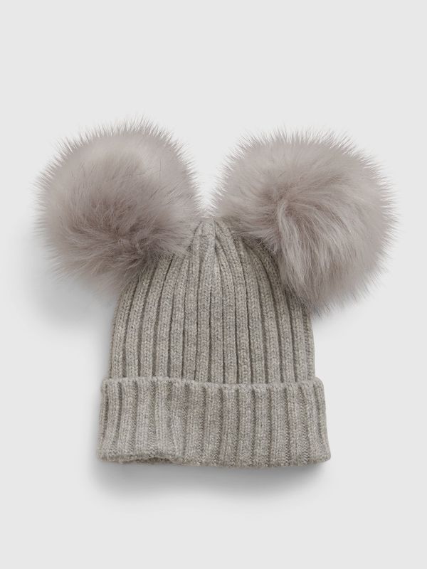 GAP GAP Children's beanie with pom-poms - Girls