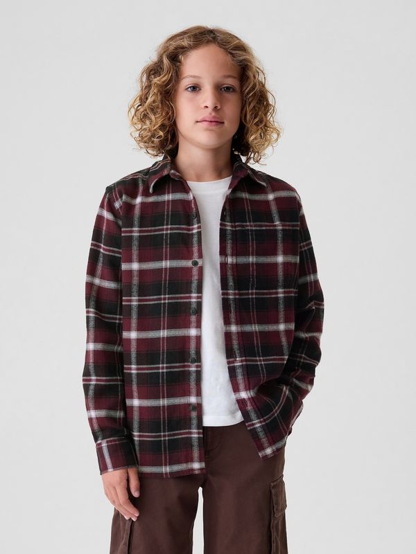 GAP GAP Children's checkered flannel shirt - Boys