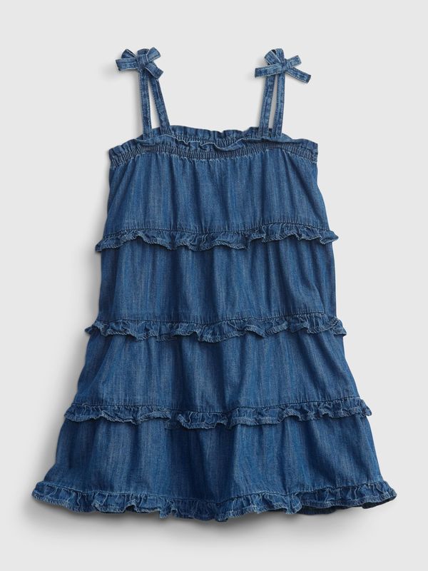 GAP GAP Children's Denim Tiered Dress - Girls