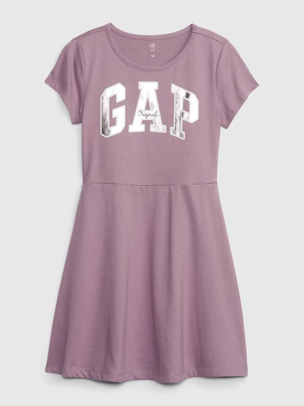 GAP GAP Children's dress with metallic logo - Girls