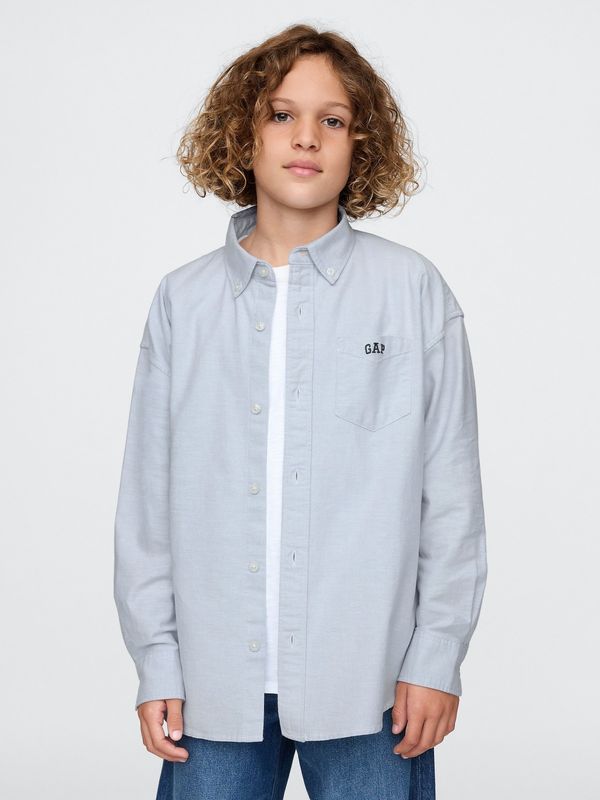 GAP GAP Children's Oversize Oxford Shirt - Boys