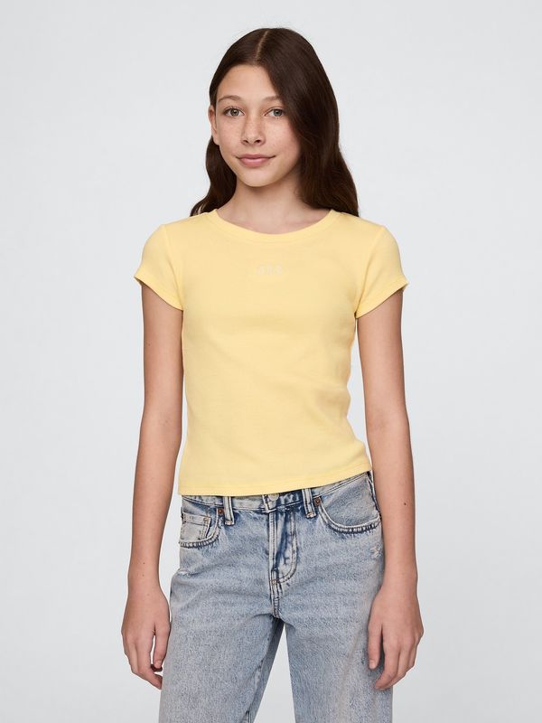GAP GAP Children's ribbed T-shirt - Girls