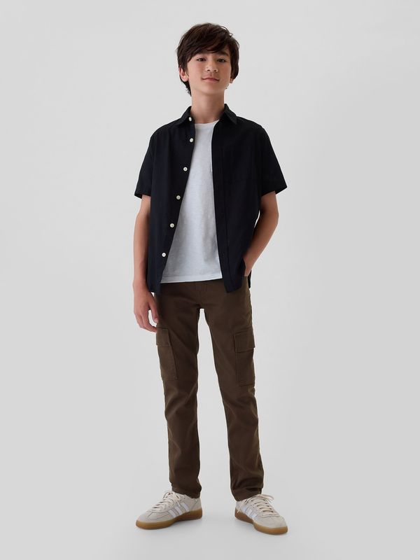 GAP GAP Children's slim cargo jeans UltraSoft - Boys