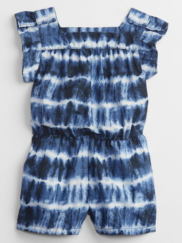 GAP GAP Children's tie-dye ruffle romper - Girls