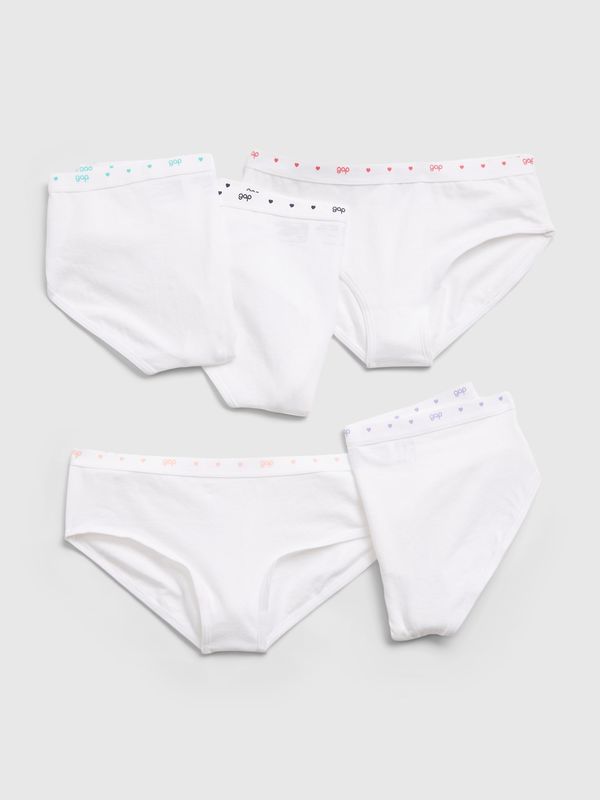 GAP GAP Children's underpants, 5 pcs - Girls