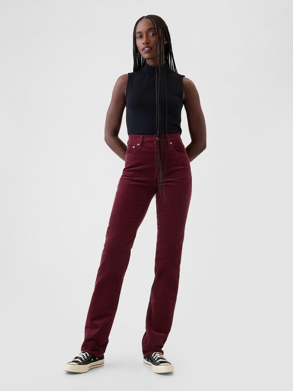 GAP GAP Corduroy trousers High Rise '90s - Women's