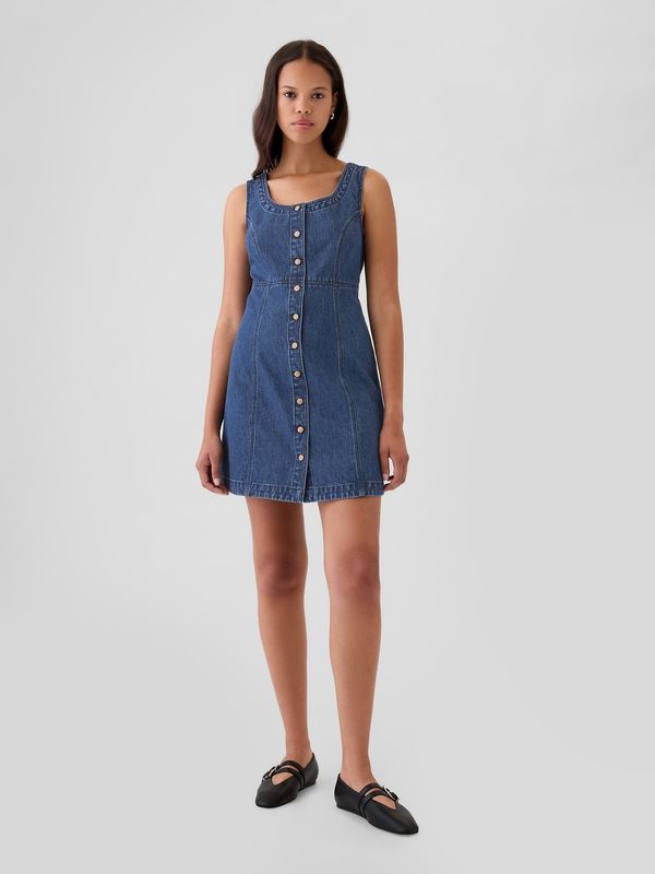 GAP GAP Denim mini dress - Women's