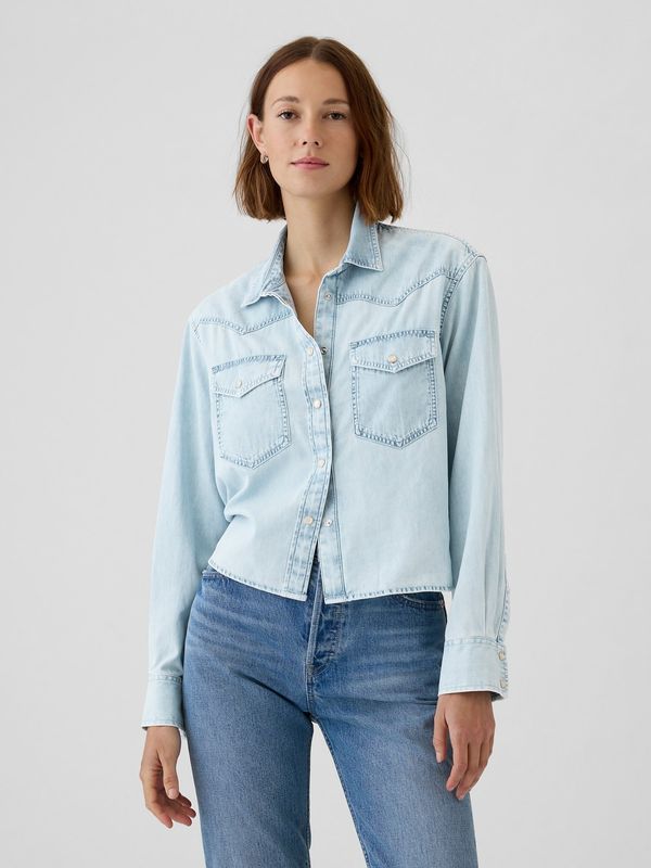 GAP GAP Denim shirt Cropped Western - Women's