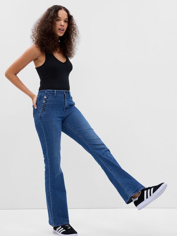 GAP GAP Jeans '70s flare high rise - Women