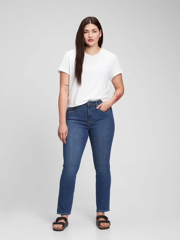 GAP GAP Jeans classic straight high rise Washwell - Women