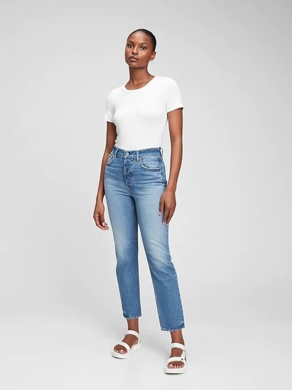 GAP GAP Jeans straight high rise - Women