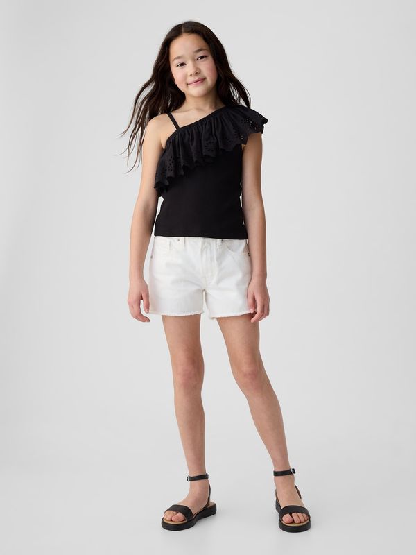 GAP GAP Kids' denim stride shorts - Girls