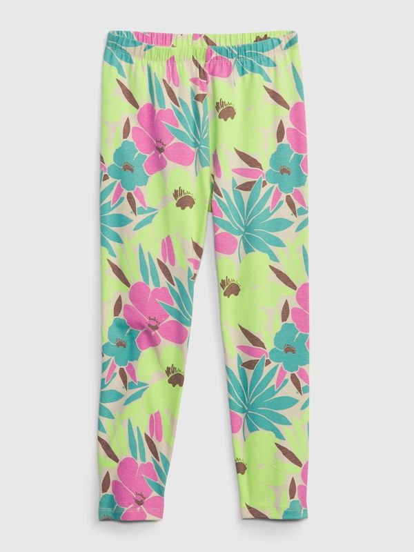 GAP GAP Kids organic capri leggings with flowers - Girls