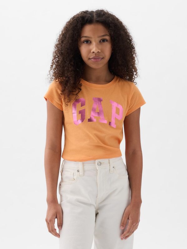 GAP GAP Kids ́s T-shirt with metallic logo - Girls