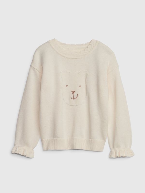 GAP GAP Kid's Sweater with Ruffles - Girls