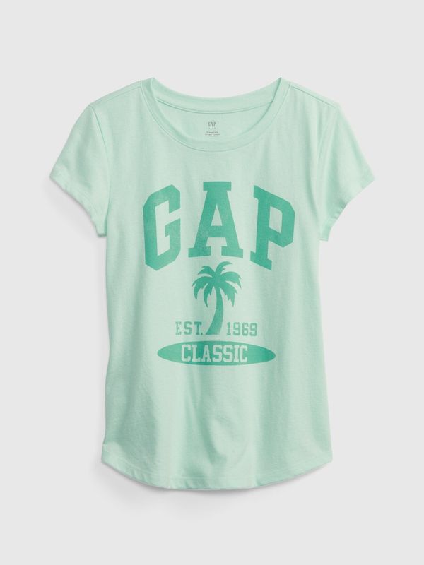 GAP GAP Kids T-shirt organic logo - Girls