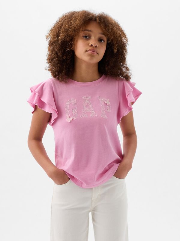 GAP GAP Kids T-shirt with ruffles - Girls
